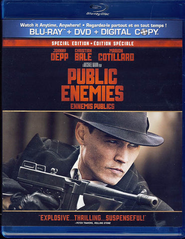 Public Enemies - Special Edition (Bilingual) (Blu-ray + DVD) (Blu-ray) BLU-RAY Movie 