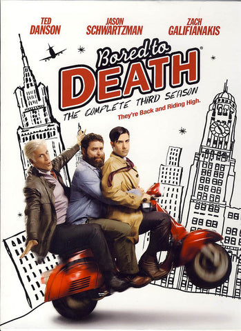 Bored to Death - The Complete Third Season (Boxset) DVD Movie 