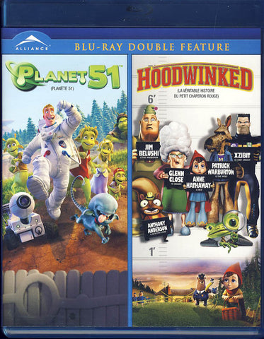 Planet 51 / Hoodwinked - Double Feature (Bilingual) (Blu-ray) BLU-RAY Movie 