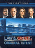 Law & Order Criminal Intent - The First Year (Boxset) DVD Movie 