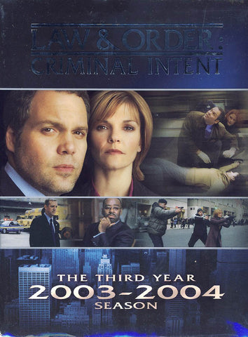 Law & Order Criminal Intent - The Third Year (Boxset) DVD Movie 