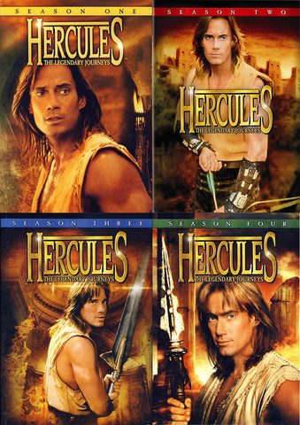 Hercules - The Legendary Journeys (Season 1, 2, 3, 4)(Pack)(Boxset) DVD Movie 