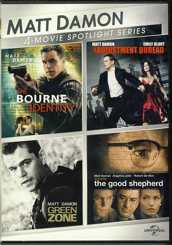 Matt Damon 4-Movie Spotlight Series DVD Movie 