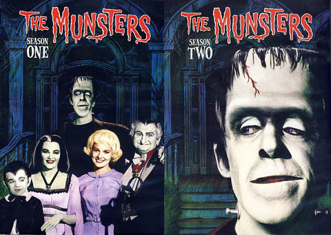 The Munsters - The Complete Series (Season 1 & 2)(Boxset) DVD Movie 