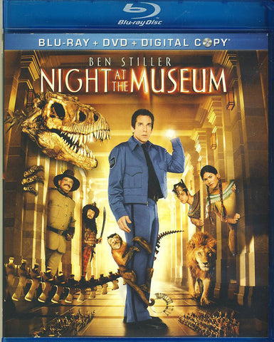 Night at the Museum (Blu-ray + DVD + Digital Copy Combo)(Blu-ray) BLU-RAY Movie 
