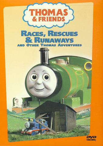 Thomas and Friends - Races, Rescues And Runaways DVD Movie 