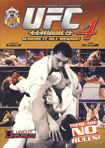 UFC Classics, Volume 4: Revenge of the Warrior(maple) DVD Movie 