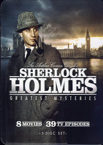 Sherlock Holmes - Greatest Mysteries (Collectible Tin)(Boxset) (Limit 1 copy) DVD Movie 