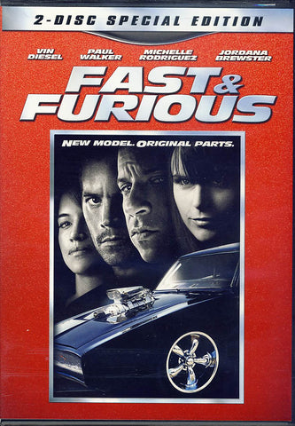 Fast And Furious (Two-Disc Special Edition) DVD Movie 