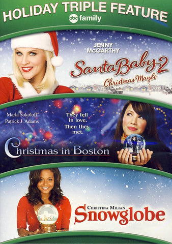 Santa Baby 2 - Christmas Maybe / Christmas in Boston / Snowglobe DVD Movie 