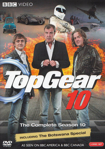 Top Gear 10: The Complete Season 10 (Including The Botswana Special) DVD Movie 