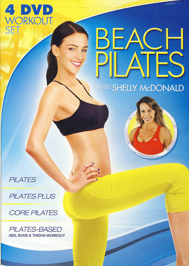 Beach Pilates With Shelly McDonald (4 DVD Workout Set) on DVD Movie