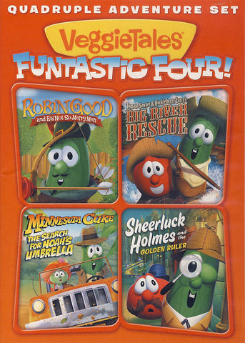 Veggitales - Funtastic Four DVD Movie 