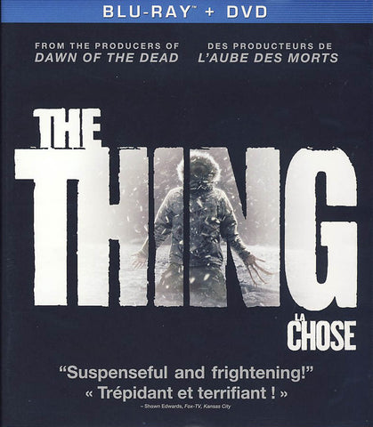 The Thing (2010)(Blu-ray+DVD)(Bilingual)(Blu-ray) BLU-RAY Movie 