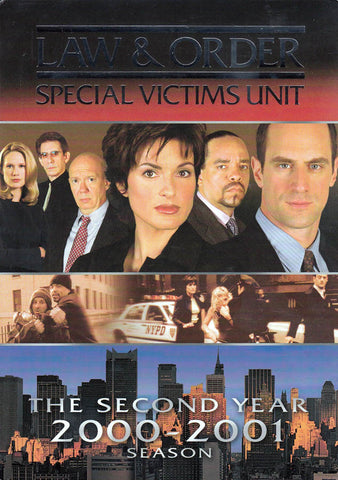 Law & Order - Special Victims Unit - The Second Year (2000-2001) Season (Boxset) DVD Movie 