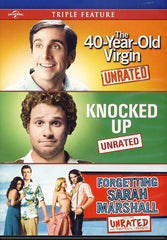 The 40-Year Old Virgin /Knocked Up / Forgetting Sarah Marshall Triple Feature