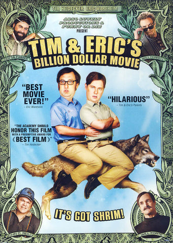 Tim & Eric's Billion Dollar Movie DVD Movie 