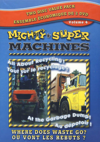 Mighty Super Machines Double Pack - Volume 4 (Bilingual) DVD Movie 