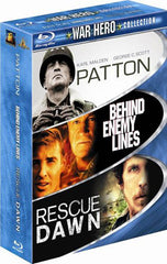 Patton / Behind Enemy Lines / Rescue Dawn (War Hero Collection) (Boxset) (Blu-ray)