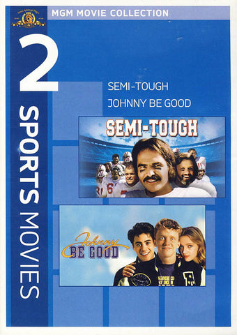 MGM 2 Sports Movies - Semi-Tough/ Johnny Be Good DVD Movie 