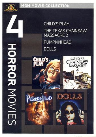 Child's Play/Texas Chainsaw Massacre/Pumpkinhead/Dolls DVD Movie 