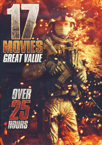 17 Movie Action Collection (Value Movie Collection) DVD Movie 