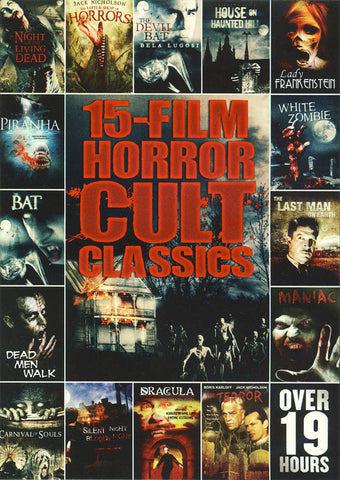 15 - Film Horror Cult Classics Collection (Value Movie Collection) DVD Movie 