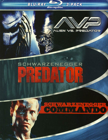 AVP Alien vs. Predator / Predator / Commando (Boxset) (Blu-ray) BLU-RAY Movie 