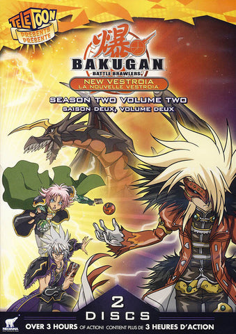 Bakugan Battle Brawlers: New Vestroia: Season 2, Vol. 2 (Bilingual) DVD Movie 