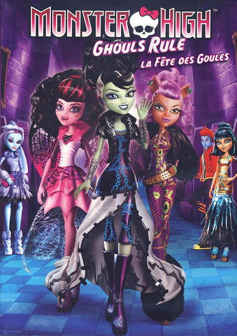 Monster High: Ghouls Rule (Bilingual) DVD Movie 