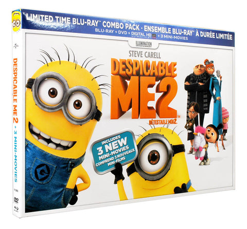 Despicable Me 2(Ltd. Edition)(Blu-ray+DVD)(Boxset)(Blu-ray)(Value Gift Set) BLU-RAY Movie 
