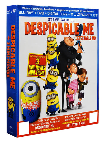 Despicable Me (with Inflatable Minion)(Blu-ray+DVD)(Boxset)(Blu-ray)(Value Gift Set) BLU-RAY Movie 
