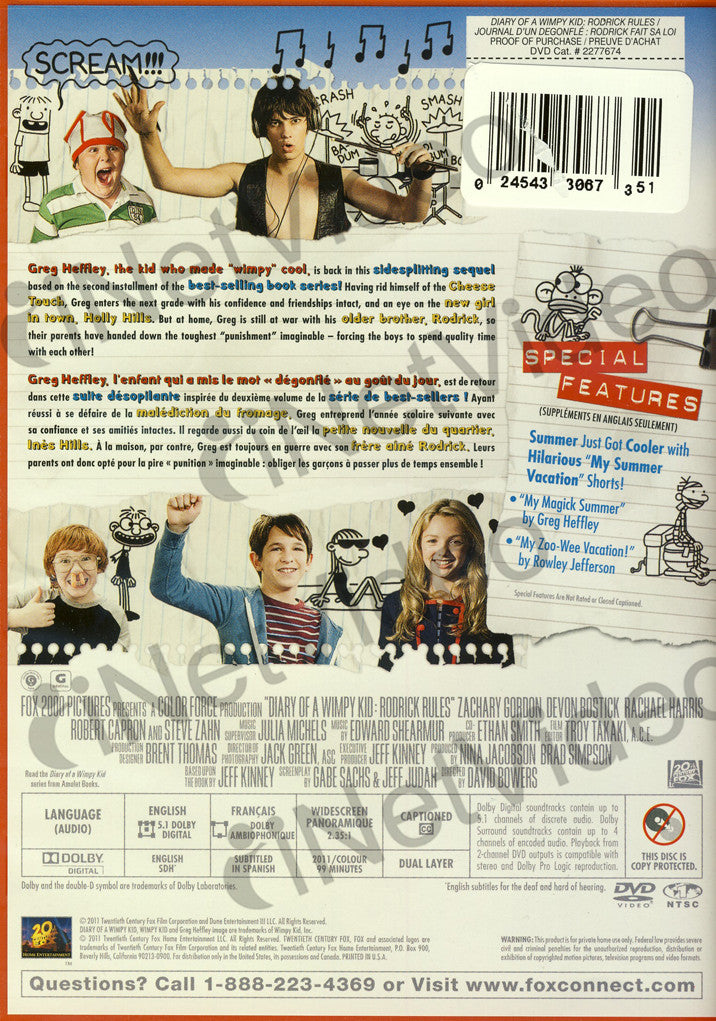 Diary Of A Wimpy Kid Rodrick Rules