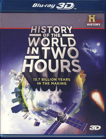History of the World in Two Hours (3D Blu-ray) (Blu-ray) BLU-RAY Movie 