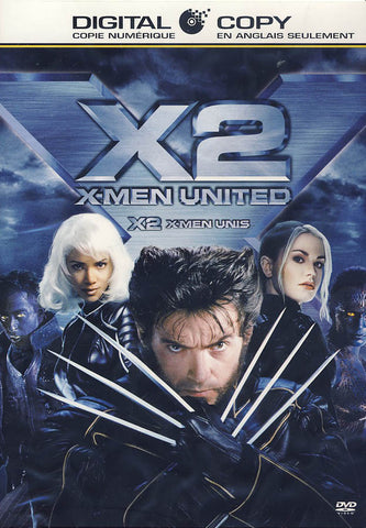 X2: X-Men United (Bilingual) DVD Movie 