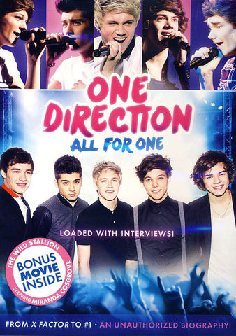 One Direction: All for One (Bonus Movie: The Wild Stallion) DVD Movie 