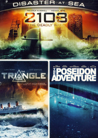 Disaster at Sea Collection (2013: Deadly Wake / The Triangle / The Poseidon Adventure) DVD Movie 