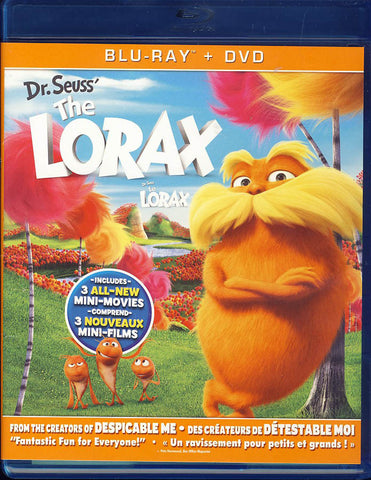 Dr. Seuss' The Lorax [Blu-ray + DVD)(Bilingual)(Blu-ray) BLU-RAY Movie 