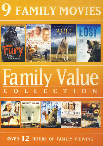 9 Family Movies - Family Value Collection (Value Movie Collection) DVD Movie 