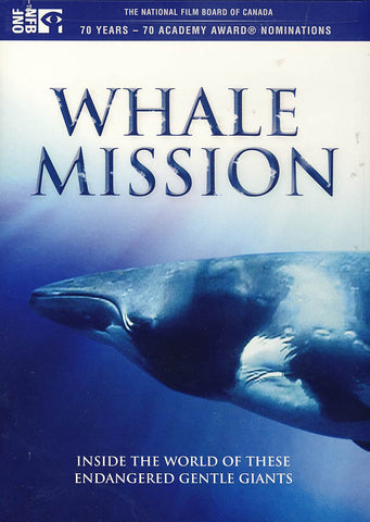 Whale Mission DVD Movie 