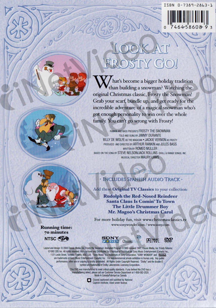Indica ambition kunst Frosty the Snowman / Frosty Returns on DVD Movie
