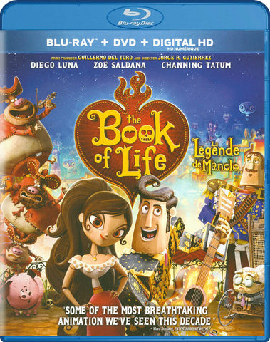 The Book of Life (Blu-ray+DVD)(Bilingual)(Blu-ray) BLU-RAY Movie 