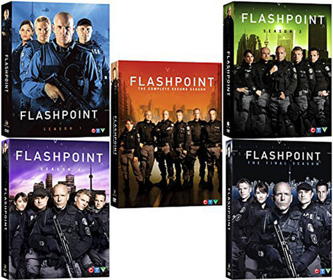 Flashpoint The Complete Series 1 to 5 (Boxset) DVD Movie 
