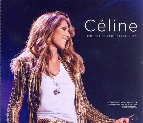 Celine Dion - Une Seule Fois (2 CDs & 1 DVD) DVD Movie 