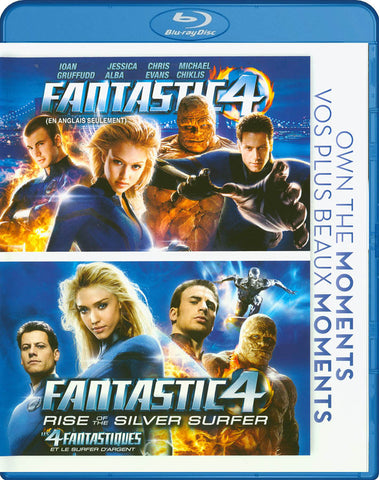 Fantastic 4 / Fantastic 4 - Rise of the Silver Surfer (Bilingual) (Double Feature) (Blu-ray) BLU-RAY Movie 