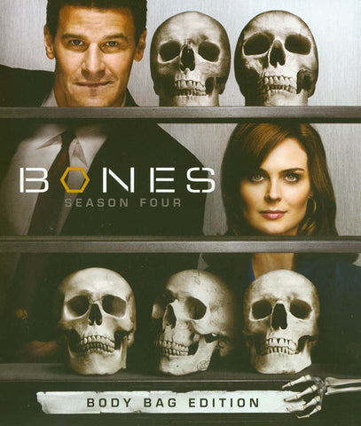 Bones - Season Four (4) (Body Bag Edition) (Blu-ray) BLU-RAY Movie 