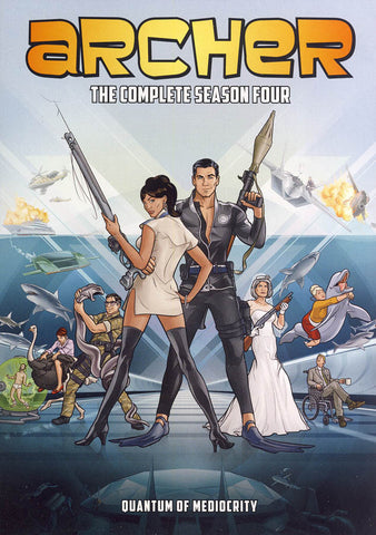 Archer - The Complete Season Four DVD Movie 