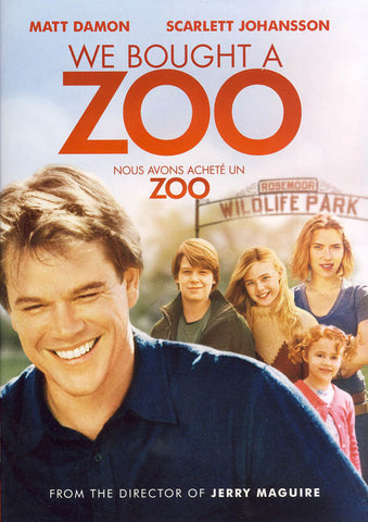 We Bought a Zoo (Bilingual) DVD Movie 