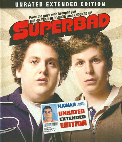 Superbad (Unrated Extended Edition) (Blu-ray) BLU-RAY Movie 