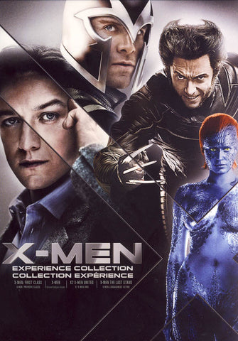 X-men Quadrilogy (X-men / First Class / United / The Last Stand) (Bilingual) (Boxset) DVD Movie 